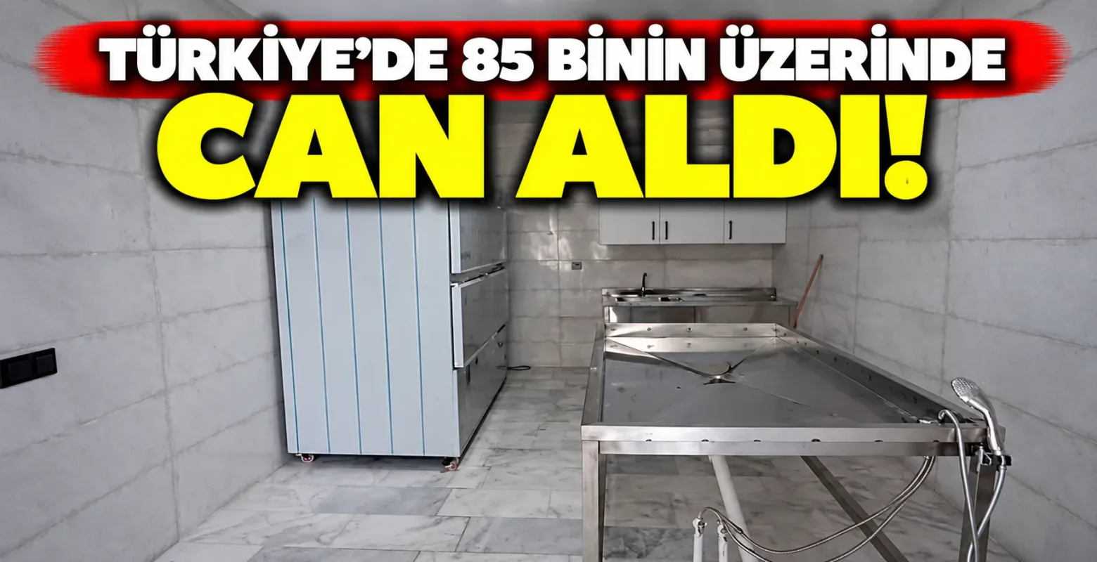 Türkiye'de 85 binin üzerinde can aldı!