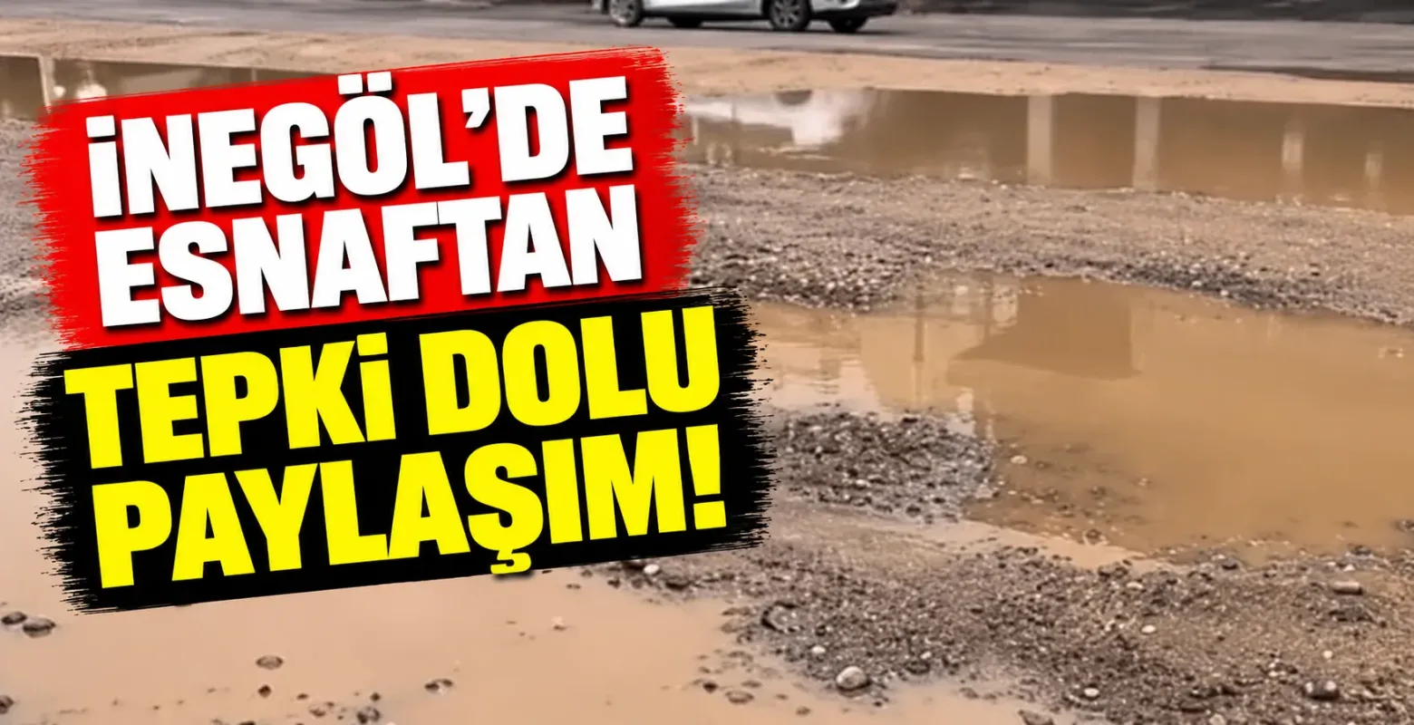 İnegöl'de esnaftan tepki dolu paylaşım!