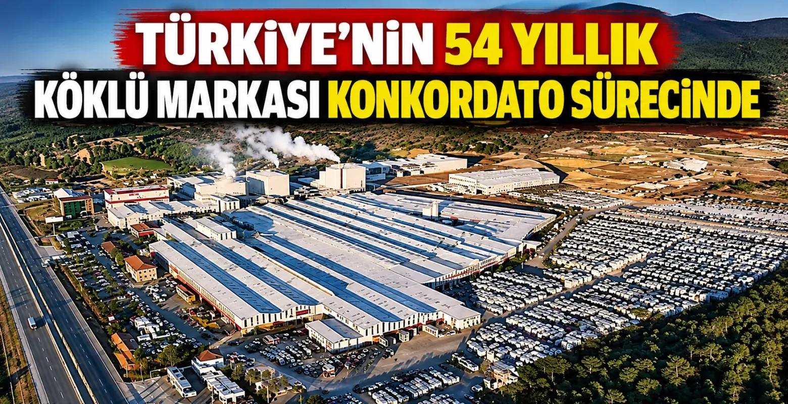 Türkiye’nin 54 yıllık köklü markası konkordato sürecinde