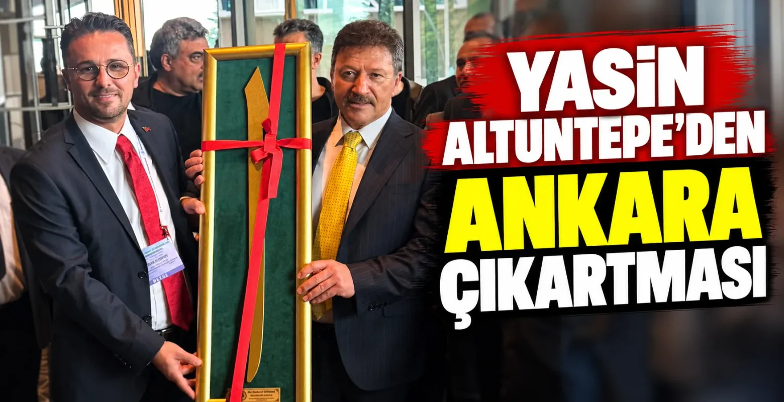 Yasin Altuntepe'den Ankara çıkartması