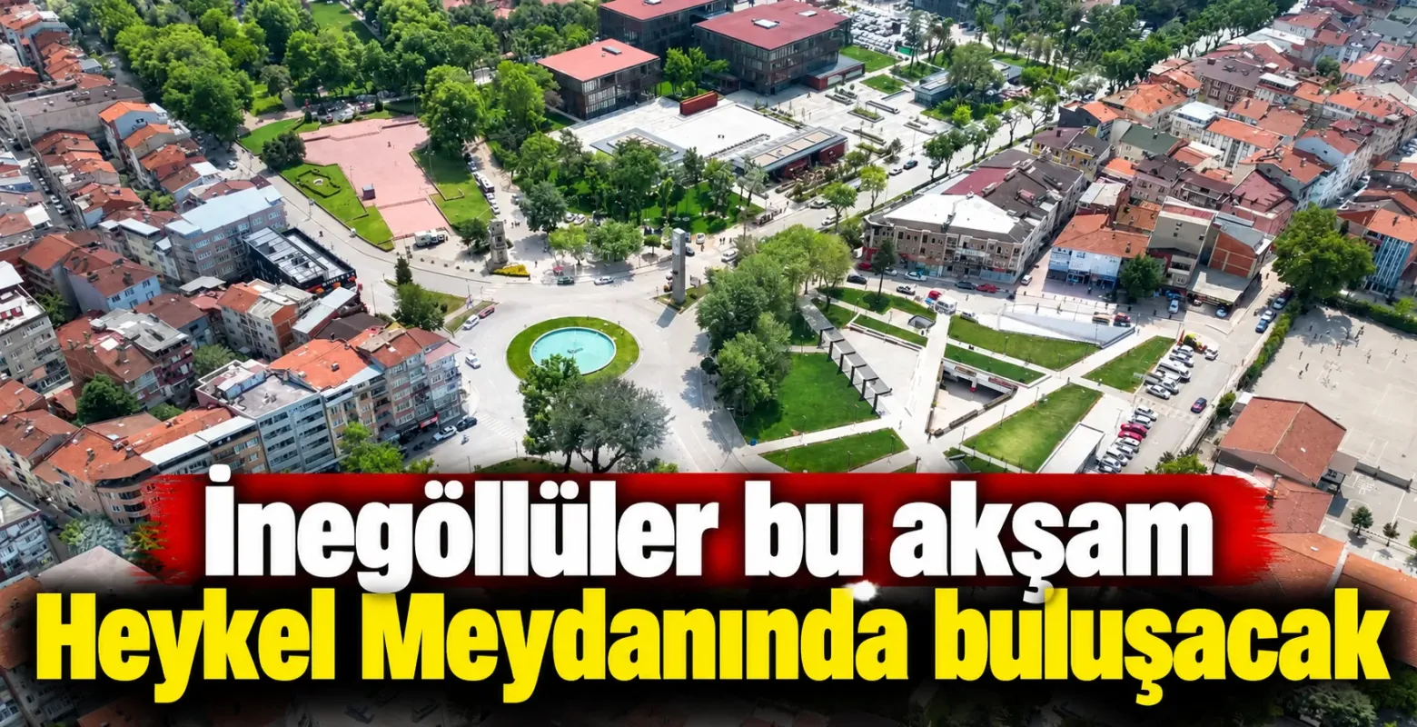 İnegöl’de Filistin için çağrı: Bu akşam Heykel’de buluşacaklar