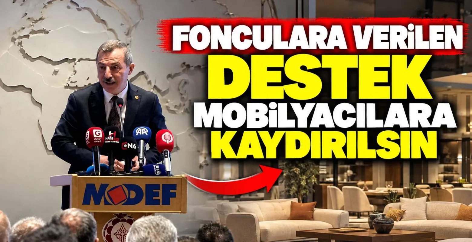 MODEF Fuarı'nda Hasan Toktaş'tan dikkat çeken fon çıkışı!