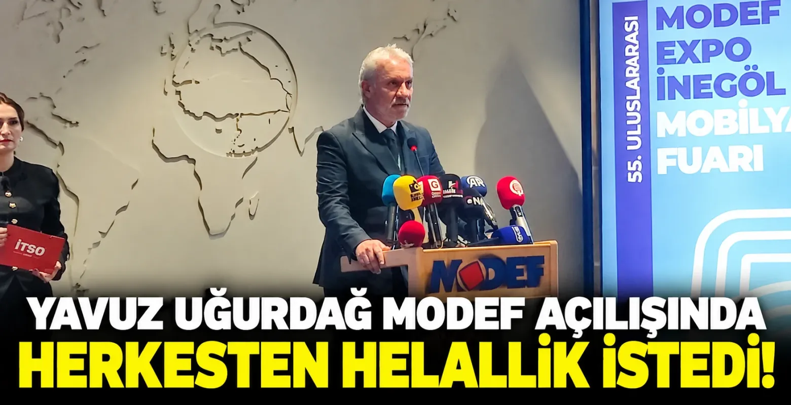 Yavuz Uğurdağ MODEF açılışında herkesten helallik istedi!