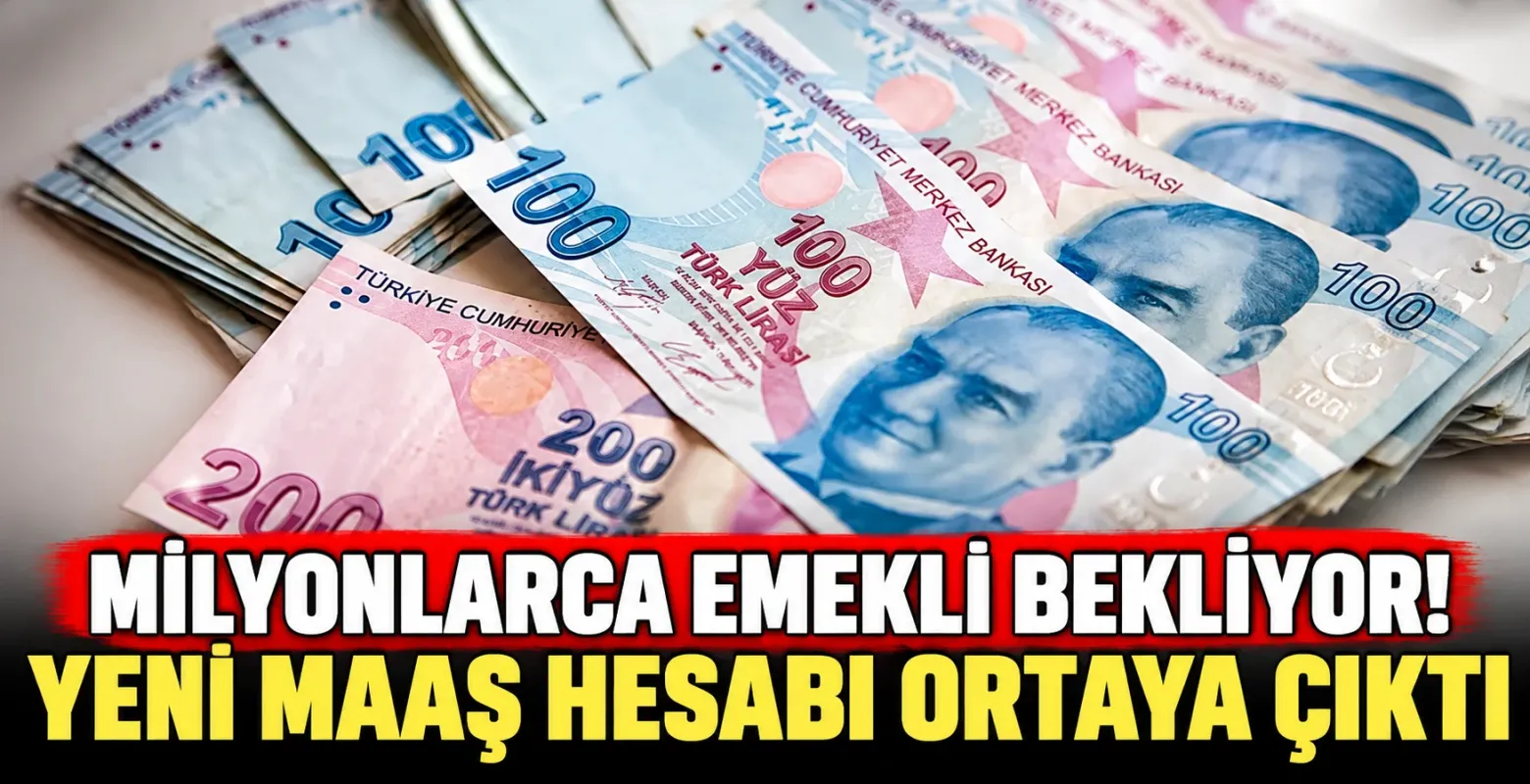Milyonlarca Emekli Bekliyor! Yeni Maaş Hesabı Ortaya Çıktı