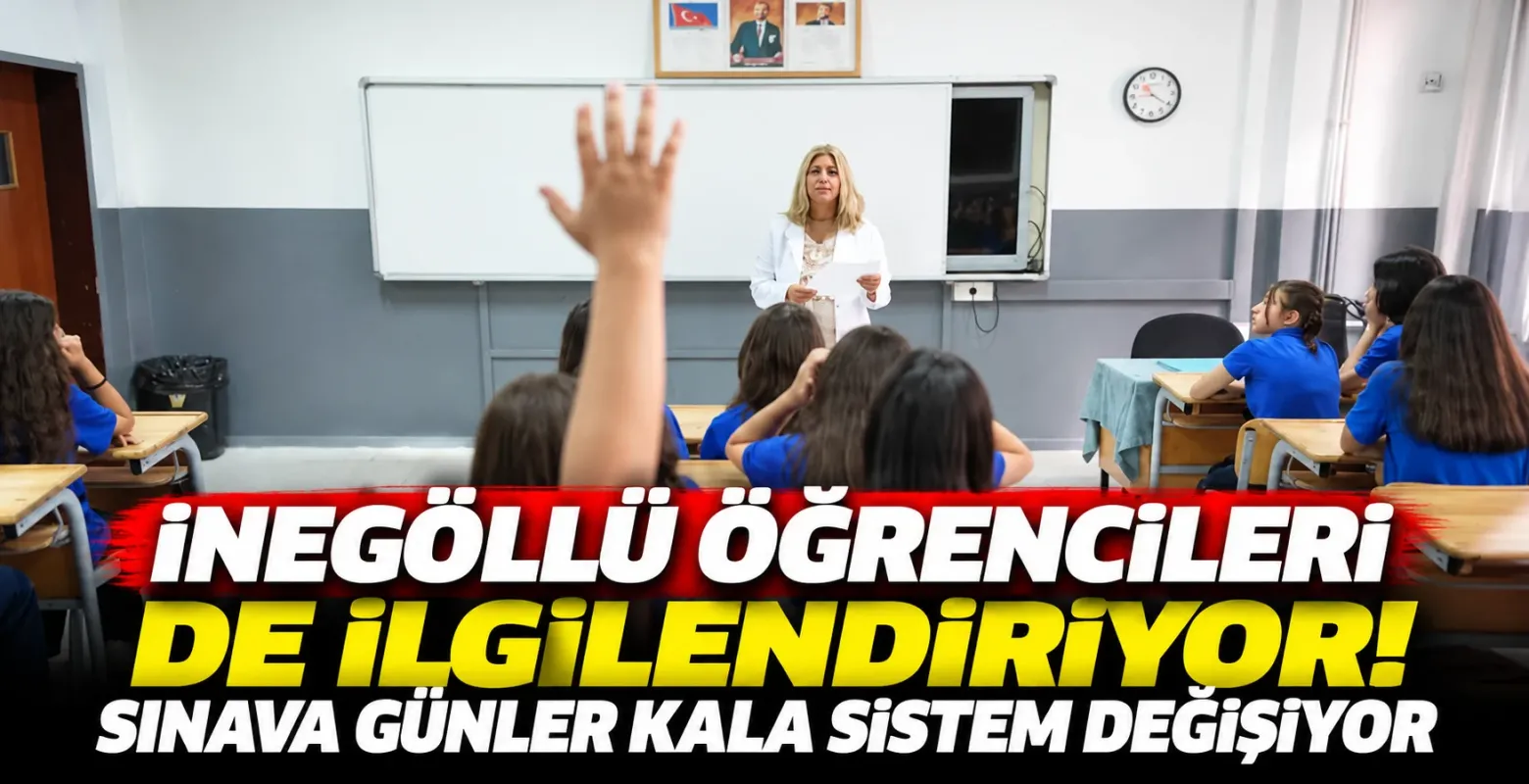 Sınavlara Günler Kala Sistem Değişiyor!