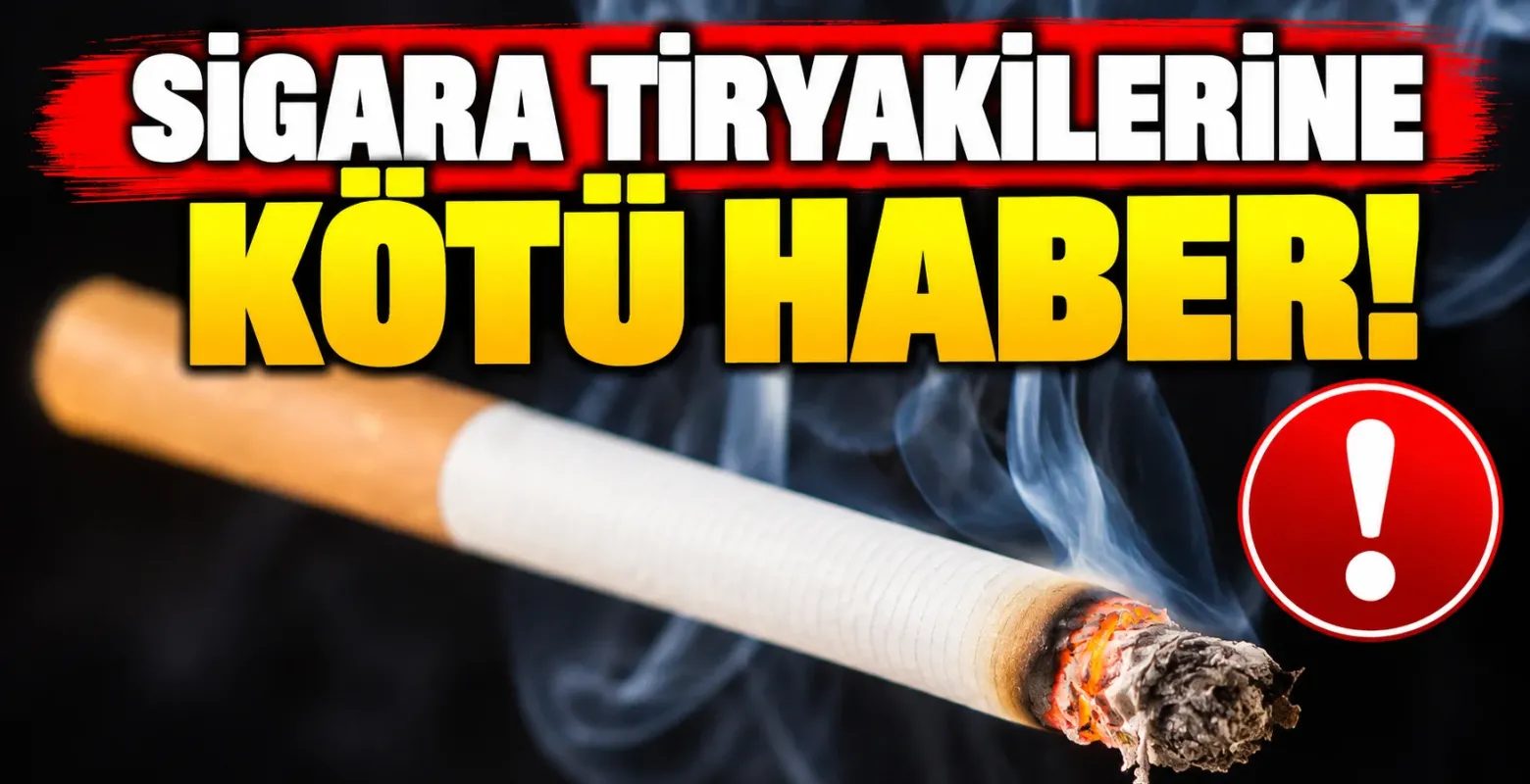 Sigara tiryakilerine kötü haber!
