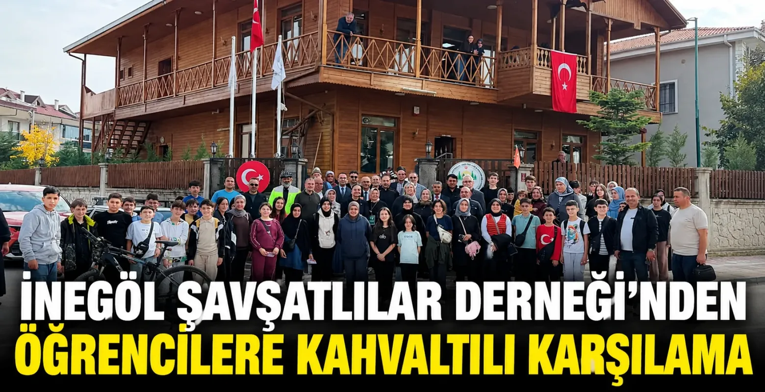 İnegöl Şavşatlılar Derneği’nden Öğrencilere Kahvaltılı Karşılama
