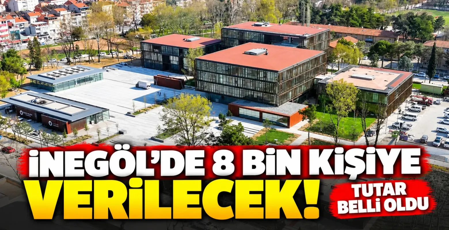 İnegöl'de 8 bin kişiye verilecek! Tutar belli oldu