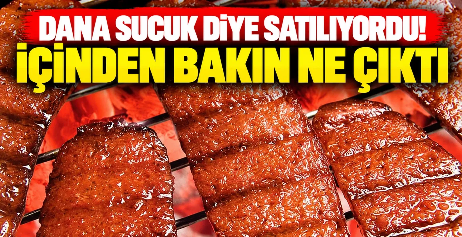 Dana Diye Satılan Sucukta Domuz Eti! İşte O Marka