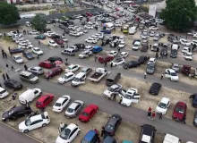 Bayram öncesi Bursa oto pazarında yoğunluk