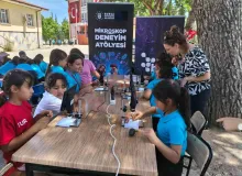 Köy okullarında bilimsel yolculuk