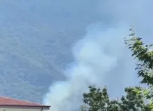 Kestel’de orman yangını