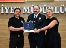 Bursa’da 105 emniyet personeli terfi etti