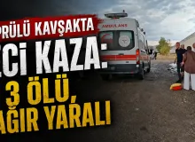 Bursa Nilüfer’de köprülü kavşakta feci kaza: 3 ölü, 2 ağır yaralı
