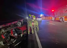Susurluk’ta trafik kazası: 1’i çocuk 5 yaralı