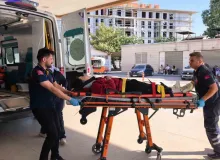 Bursa’da kontrolden çıkan motosiklet dere yatağına uçtu: 1 yaralı