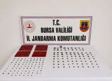 Tarihi eser kaçakçısı sert kayaya çarptı