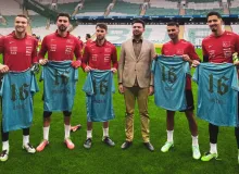 Bursaspor Başkanı Enes Çelik’ten A Milli Takım’a ziyaret