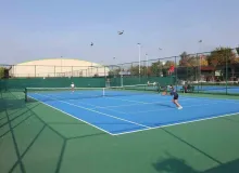 Cumhuriyet coşkusu tenis kortlarına taşındı