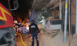 İnegöl’de Mobilya İmalathanesinde Korkutan Yangın!