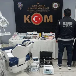 İnegöl’de iş merkezine sahte diş muayenesi operasyonu