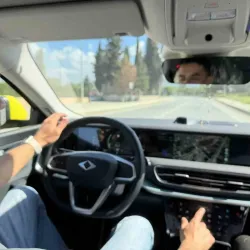 Togg T10F model elektrikli taksi yoğun ilgi görüyor