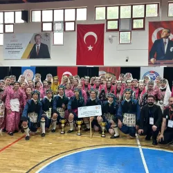 İnegöl Halk Dansları Ekibinden Büyük Başarı