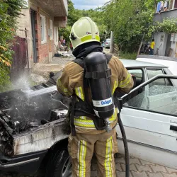 İnegöl'de korku dolu anlar!