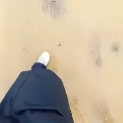 İnegöl’de sokağın durumu evine giden öğrenciyi isyan ettirdi
