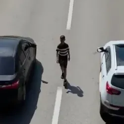 Vatandaşların uyarısına rağmen canını hiçe saydı