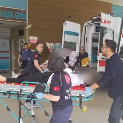 İnegöl'de bayram günü korkutan kaza! 1 yaralı