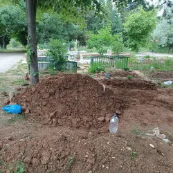 İnegöl'de izinsiz mezar defini mi yapılıyor?