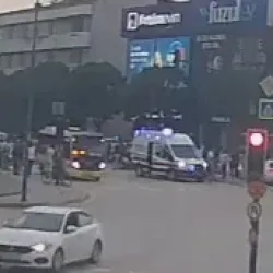 İnegöl'ün merkezinde sıcak dakikalar, ağır yaralandı