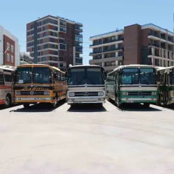 Türkiye’nin dört bir yanından gelen klasik otobüsler Eskişehir’de buluştu