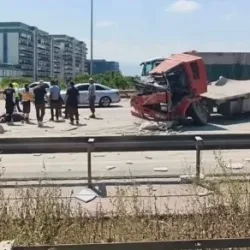 Çevre yolundaki feci kazada hayatını kaybetti!