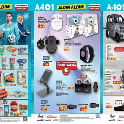 18 Haziran 2026 A101 aktüel ürünler kataloğu ve Aldın Aldın fırsatları