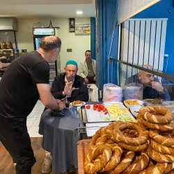 İnegöl’de Milli Maç Heyecanı Sabahın İlk Saatlerinde Başladı