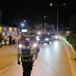 İnegöl’de Korkutan Kaza! Virajı Alamayan Otomobil Takla Attı