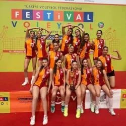 Galatasaray Midi Kız Voleybol Takımı, Türkiye üçüncüsü oldu