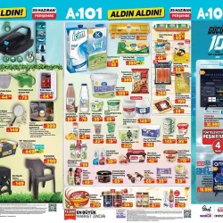 A101 25 Haziran 2026 aktüel kataloğu: klima, TV ve motosiklet fırsatları