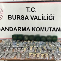 İnegöl’de Kaçak Rolex Operasyonu! Evden 150 Saat Çıktı