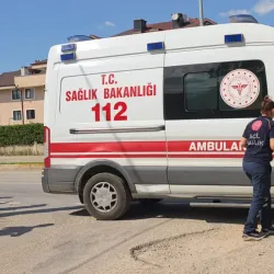 Ahmet Türkel Çevre Yolu'nda korkutan kaza!