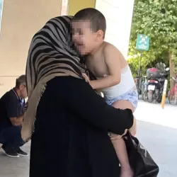 İnegöl'de 3 yaşındaki çocuk dehşeti yaşadı!