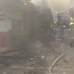 Tarihi çarşıda büyük yangın! Dumanlar gökyüzünü kapladı