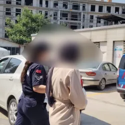 İnegöl'de çocuklarını görmeye giden kadın gözaltında