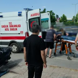 İnegöl'de korkutan kaza! 1 yaralı