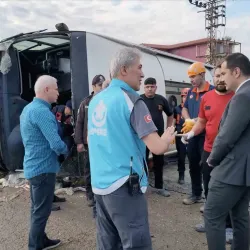 Kırıkkale’de yolcu otobüsü devrildi: 41 kişi yaralı