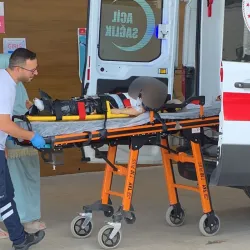 İnegöl'de kamyonun çarptığı çocuk Bursa'ya sevk edildi!