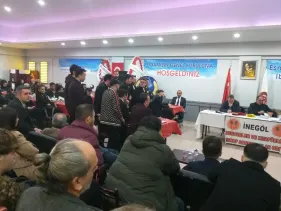 İnegöl Berberler Odası seçimlerini İsmail Dügen kazandı