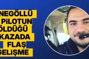 İnegöllü pilotun öldüğü kazada flaş gelişme